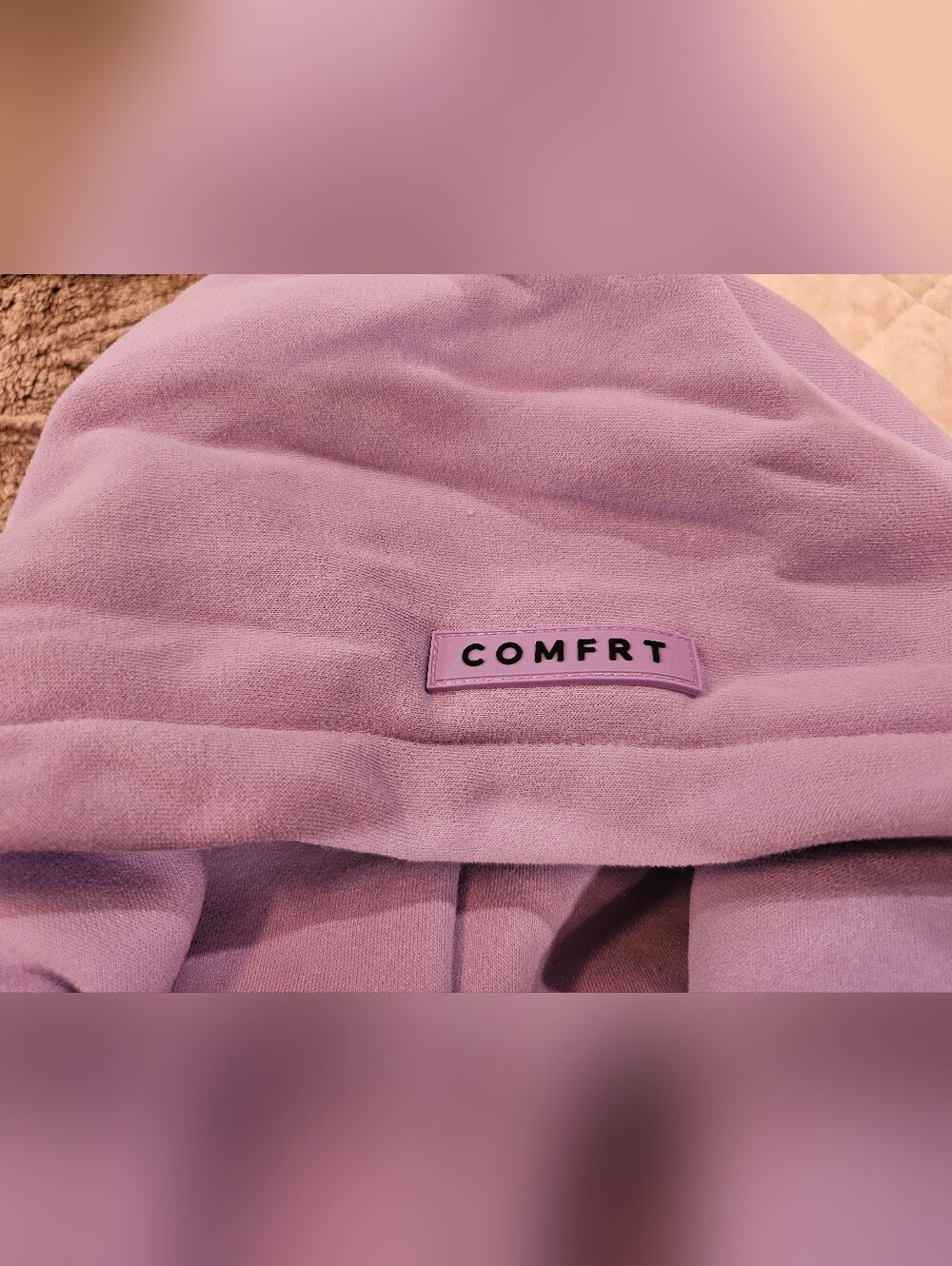 Comfort Colors Lavender Hoodie and Sweatpants Set - Picture 4 of 9